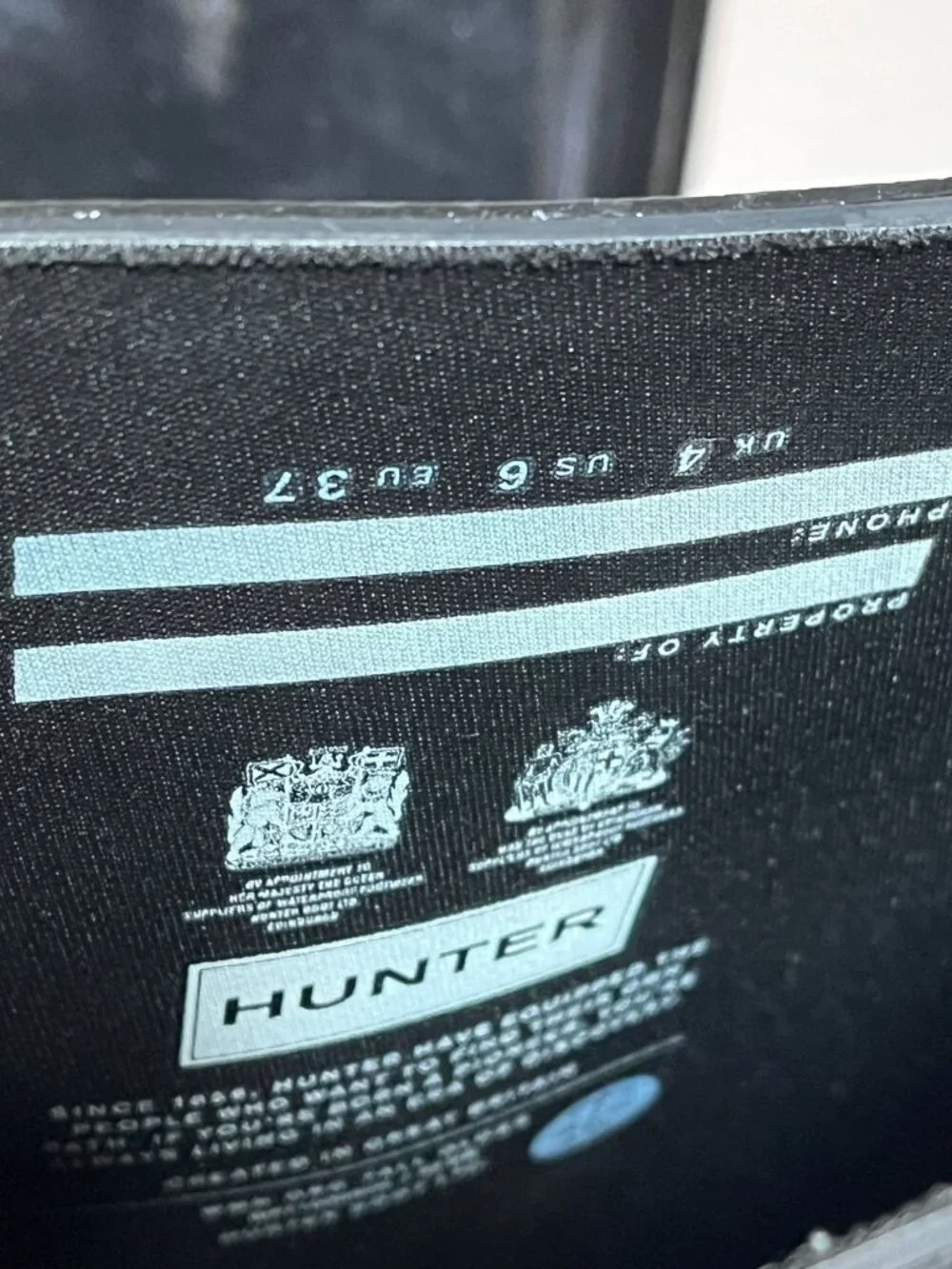 Hunter crafted wet